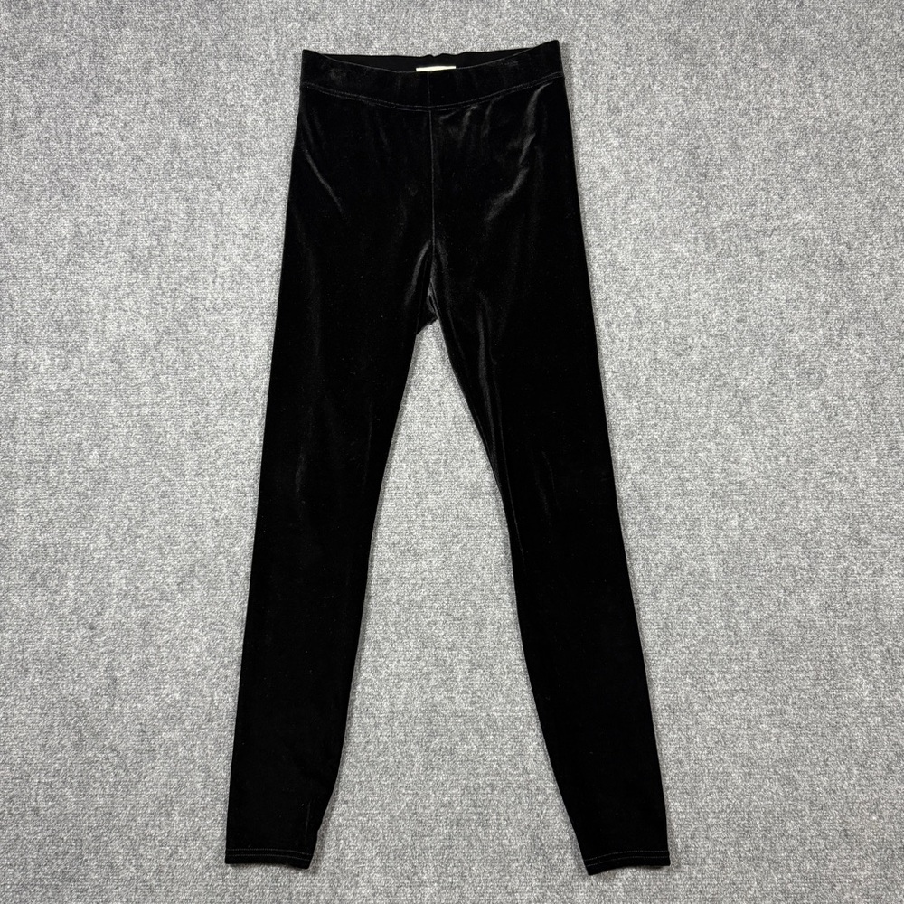 Madewell Hugh Rise Velvet Leggings Black Small